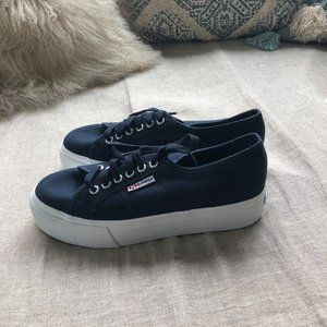Superga Platform Sneakers 8 1/2